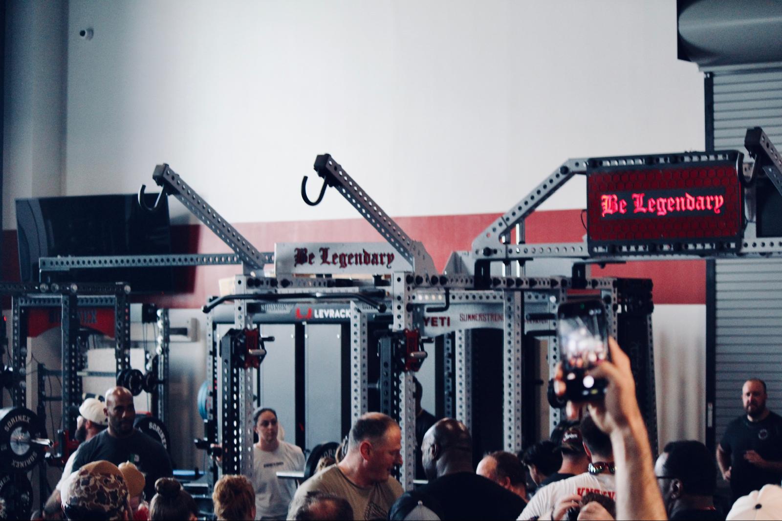 Be Legendary rack display